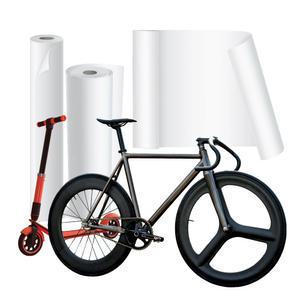 알럽스킨 자전거 프레임 스크래치 기스방지 PPF 투명 보호필름 생활보호