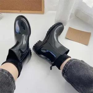 [오노마] ONM 모던 유니크 숏부츠 여름철 장마철 여성 레인 슈즈 (S8531393)