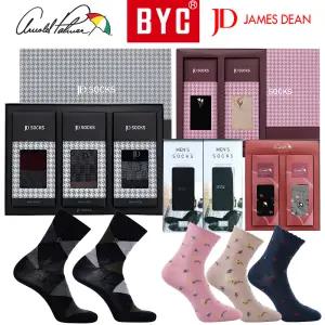 BYC 양말 선물 세트 남성 여성 단체 설 명절 추석 신사 숙녀 정장 중목 장목 패션 회사 동호회 모임 답례품 판촉 남자 여자 제임스딘