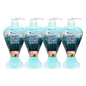 엘지 히말라야 핑크솔트 담은 펌핑 치약 아이스 285mL X 4개