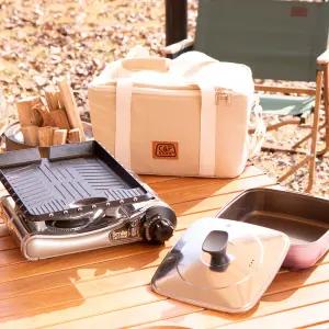 캡스톤 부르스타 캠핑세트 3종 / 4종 / 휴대용가스렌지 / 냄비 / 고기불판 / 보냉백