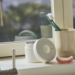 클리움 클리너 핏 틀니 마우스가드 초음파 UV 자외선 치아 교정기 세척기 세정제 살균