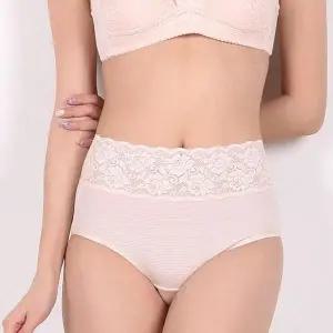 [오노마] ONM 하이웨스트 복부레이스 인견 여성팬티2개 (S9367736)