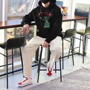 [우기브로]WRIN90 남자 빅사이즈 와이드 피치 스판 밴딩팬츠