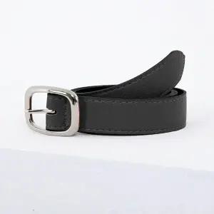 [하프클럽/탑보이]남성 둥근 바바리 버클 레더 벨트 (JP011)