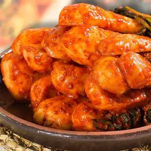 [웰빙촌] HACCP 인증 여수 알타리김치2kg