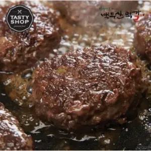 [담양백두산떡갈비]수제한우떡갈비 400g(100g 총4개/2인분)