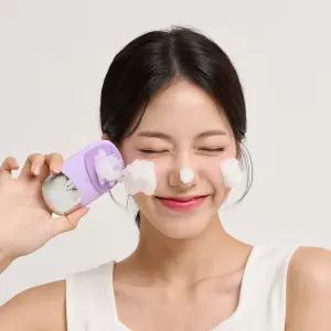 디웰 페이스 진동클렌저 클렌징 실리콘 브러쉬 얼굴 마사지기 모공 피지제거