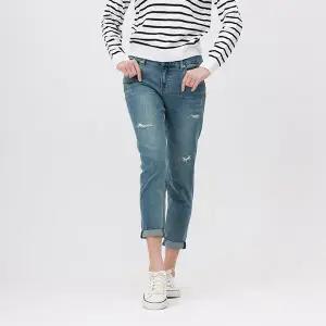 [잠뱅이]여성) 절개포켓 세줄 ST 라텍스구제 올약워싱 BF_AN1DBF255-MB