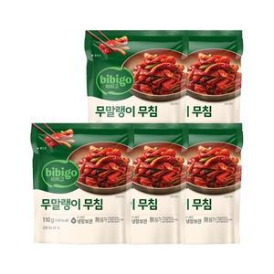 비비고 무말랭이 무침 110g x5개