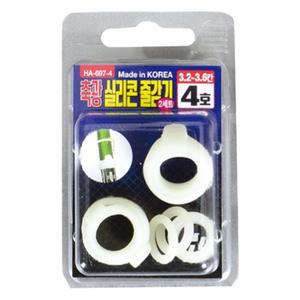 해동조구사 축광 실리콘 줄감기 낚시대 2대분 줄감게