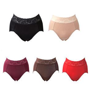 MIZEL 미젤 기능성체형보정속옷 팬티 삼각거들 뱃살허리라인몸배보정힙업팬티 부드럽고편한레이스팬티