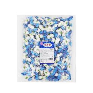 박하맛 캔디 1.7kg 대용량 캔디 벌크용 더식품