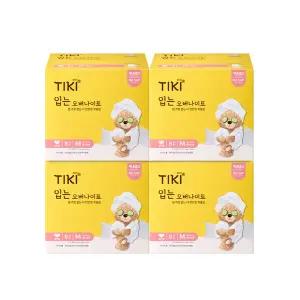 티키 생리대 입는오버나이트 입오버 중형(총32매) 8매입X4팩