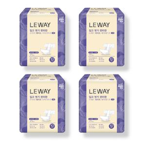 미래생활 르웨이 겉기저귀 와이드 매직 대형 10매 4팩(통기성)