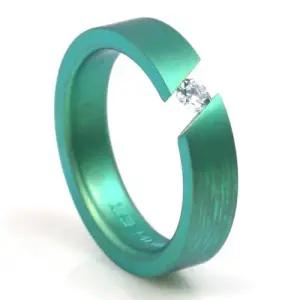 T-151 아노다이징 컬러 티타늄 반지 이니셜무료 무료배송 맞춤제작 평생AS