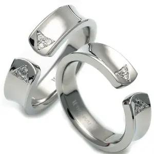 T-970 DIA CO 다이아몬드 티타늄 커플링 반지 이니셜무료 무료배송 맞춤제작 평생AS