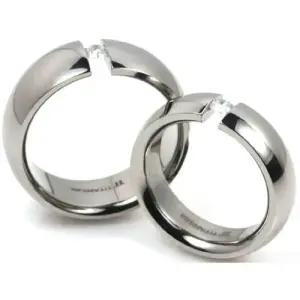 T-701 DIA CO 다이아몬드 티타늄 커플링 반지 이니셜무료 무료배송 맞춤제작 평생AS