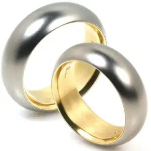 T-512 CO 14K 골드 티타늄 커플링 반지 이니셜무료 무료배송 맞춤제작 평생AS