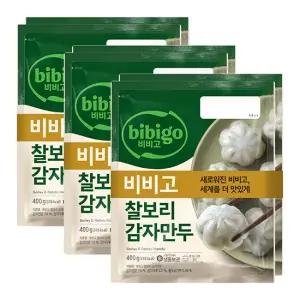 (CJ제일제당) 찰보리감자만두 400GX6개