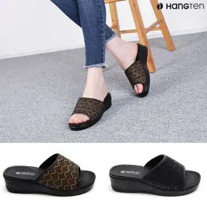 [NS홈쇼핑]HT-N13 행텐 여성용 키높이 슬리퍼 통굽가죽슬리퍼[31954404]