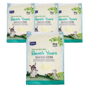 테비 라유 카사바 가는입자 4kg x 4개