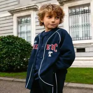 [스타터 블랙라벨 키즈]베이스볼 져지 자켓 (네이비) ST241OJK01_NVY