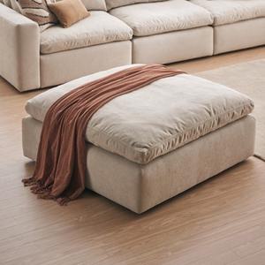 한샘 포네플러스 패브릭소파 스툴 [매장가구]