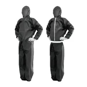 SMT 폴리가드 일회용 작업복 방진복 보호복 SB 원피스 투피스 그레이