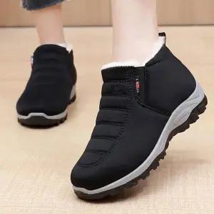 [오노마] ONM 눈 비오는날 슬립온 털 패딩 부츠 데일리 여성 신발 (S12073489)