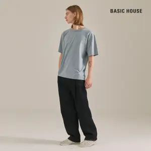 베이직하우스 면16수릴렉스핏반팔티셔츠 LATS0109