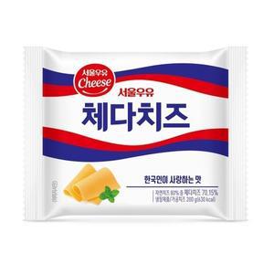 서울우유 체다 슬라이스치즈 180g x 4개입
