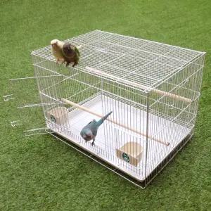 앵무새 새장 화이트 안전 앵보장 600 중소형 새집 날림장 왕관 코뉴어 퀘이커 중소형 앵무장