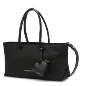 질스튜어트 뉴욕 액세서리 [젤리백] 블랙 리사이클링 나일론 숄더 및 크로스백 (15인치노트북수납) JABA4