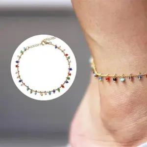 [라일리의류] Rly 칼라비즈 참 패션 발목이 예쁜 여름 샌들 슬리퍼 발찌