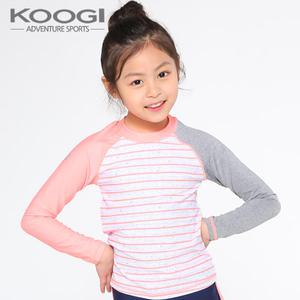 쿠기 여아동 래쉬가드 상의단품 KG-K608