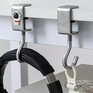 책가방걸이 가방걸이 책상걸이 가방 고리 휴대용 사무실 스틸후크 P637