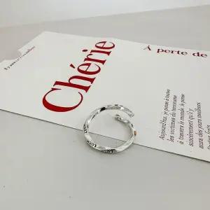 ONM 럭키라인반지 링 행운 실버 여성 주얼리 액세서리