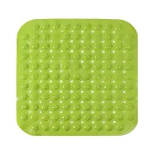 타일흡착 미끄럼방지 욕실매트 47x47cm 그린 WD7E104