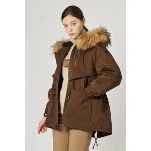 [BCBG](대전신세계)라쿤래빗야상 점퍼 (B4W9G875)