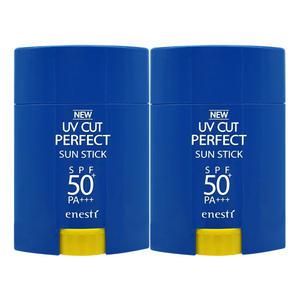 에네스티 뉴 UV컷 퍼펙트 선스틱 20gx2개 자외선차단 SPF50 순한 저자극 썬블록