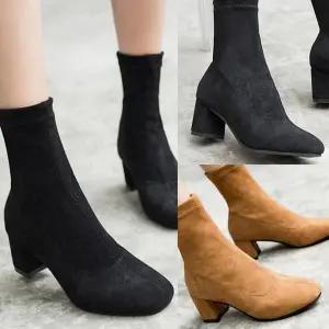 [오노마] ONM 부츠 여성구두 봄 통굽 롱부츠 롱구두 여성부츠 발목 (S16076016)