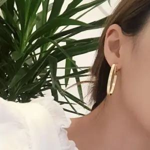 ONM 타원매트링 귀걸이/귀찌