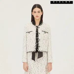 [시슬리]시슬리 달리아 트위드 자바라 자켓 SAJKA1411_IV