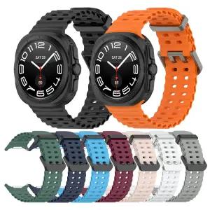 갤럭시 워치8 7 울트라 마린 실리콘 스트랩 워치밴드 시계줄