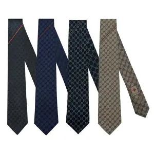 [구찌] 남성 넥타이 456522 GG패턴 4종