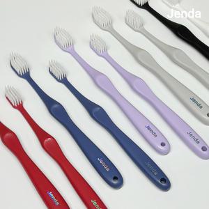 Jenda 젠다 칫솔 치아 위생 항균 항균모 이중 미세모 광폭 헤드 1박스 6p