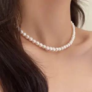 ONM 러블리 클래식 사계절 데일리 포인트 진주 목걸이