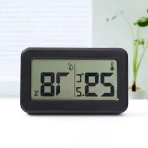 미니 디지털 온습도계 실내 온도계 블랙