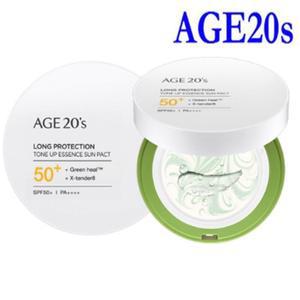 에이지투웨니스 롱 프로텍션 톤업 에센스 선팩트 2종(본품+리필)